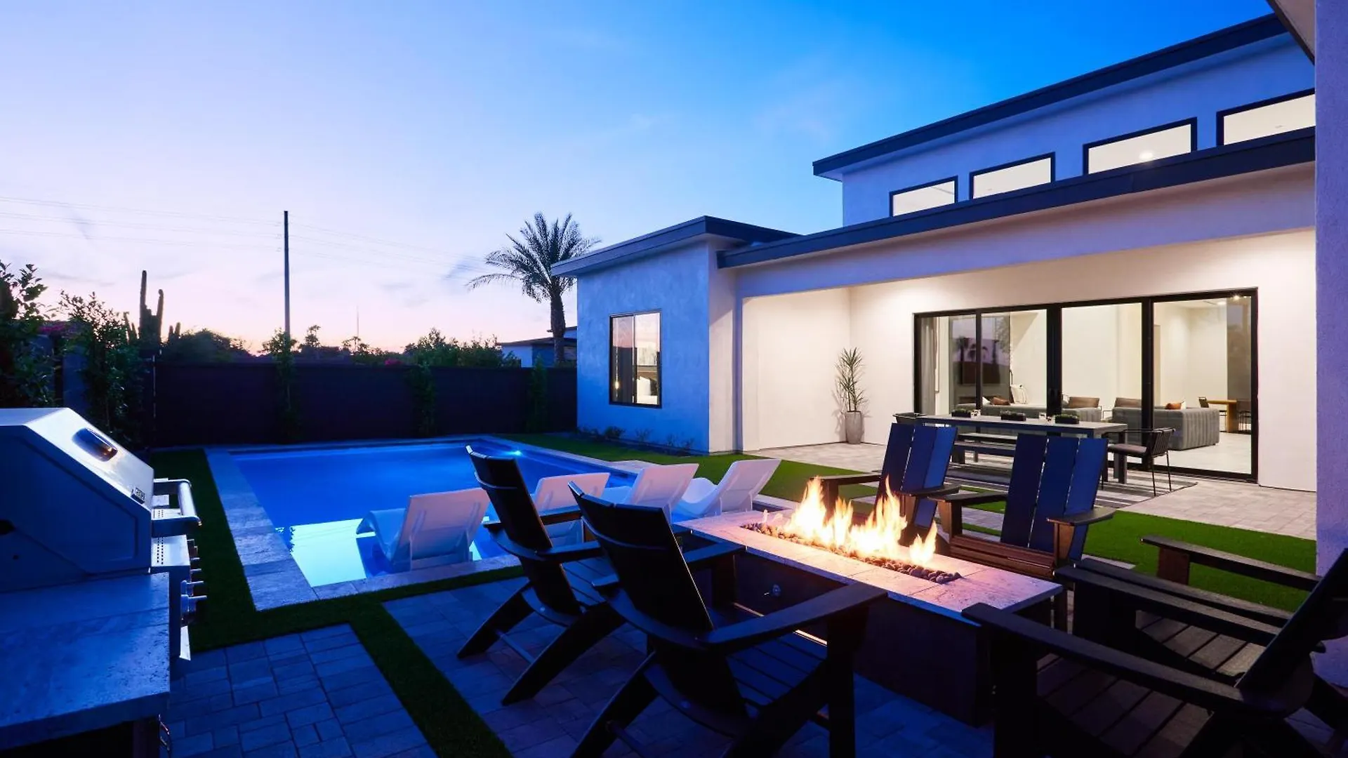 Semesterbostad Luxe - Solstice Retreat - Heated Pools - 2 Homes Scottsdale